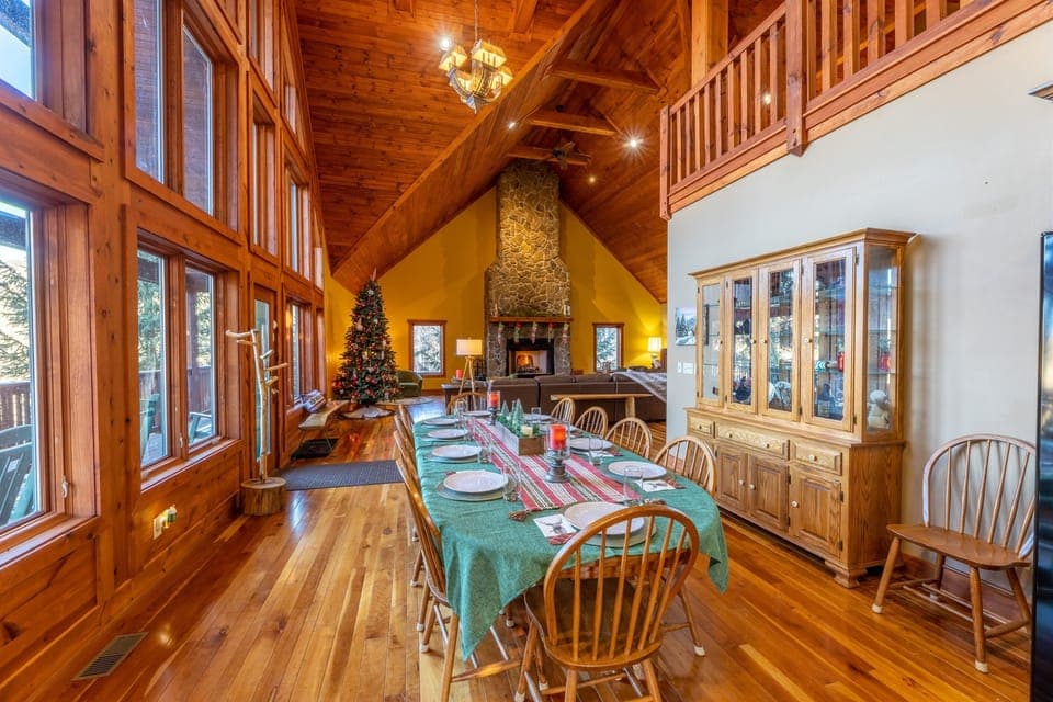 Savor breakfasts with mountain views