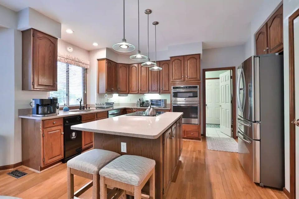 [Kitchen] Fully equipped, ready to host your cooking skills!