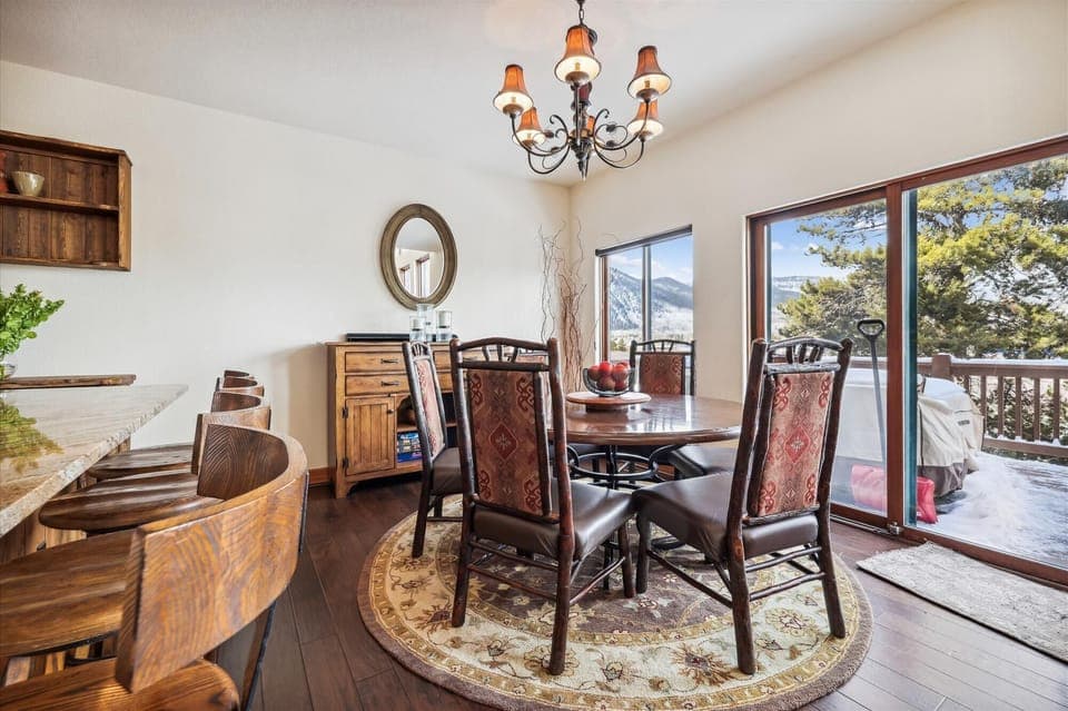 Dining Area, Water Dance Retreat, Breckenridge Vacation Rental