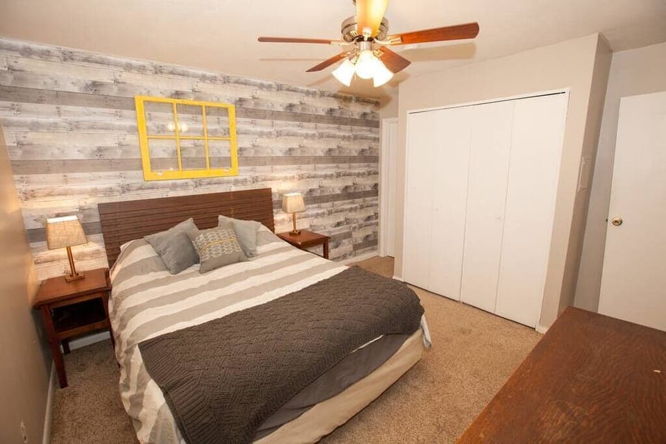 Cozy Bedroom with plenty of storage!