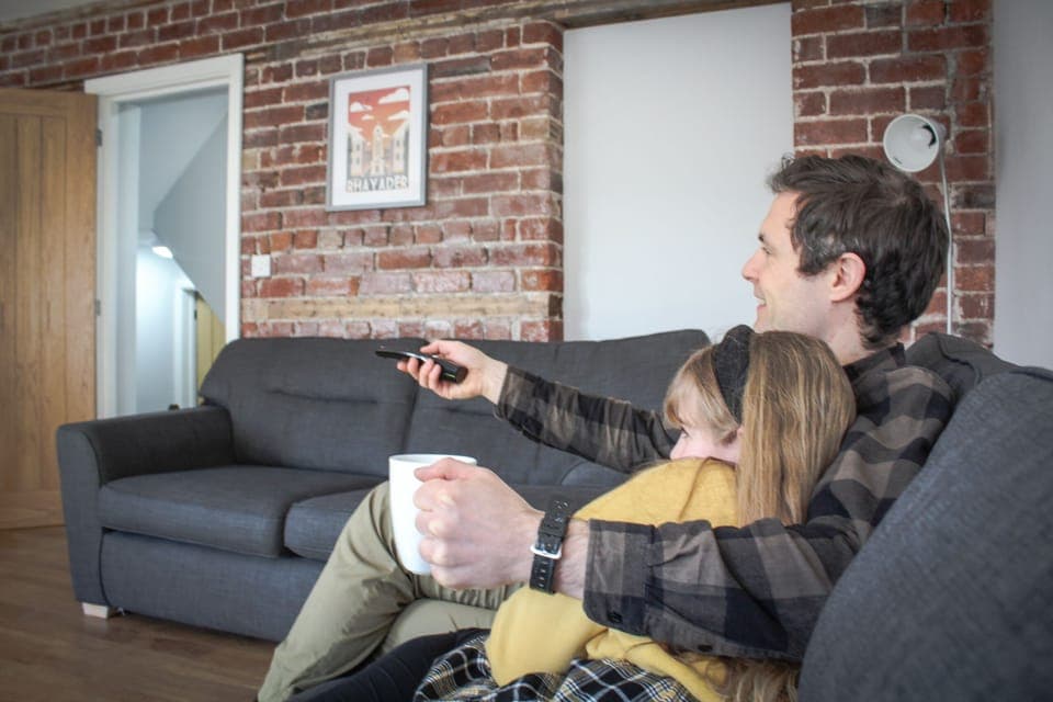 Living Room in Glandwr House