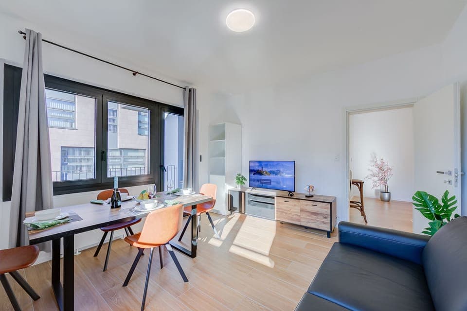 Living and dining room