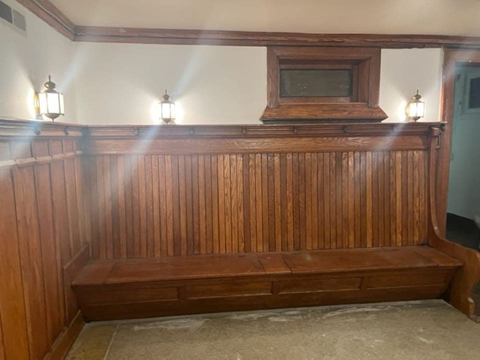 Billiard Room in basement