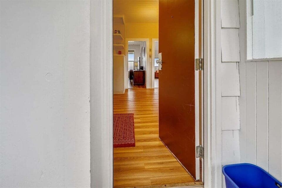 Hallway from Laundry Room at Sandpiper 1388