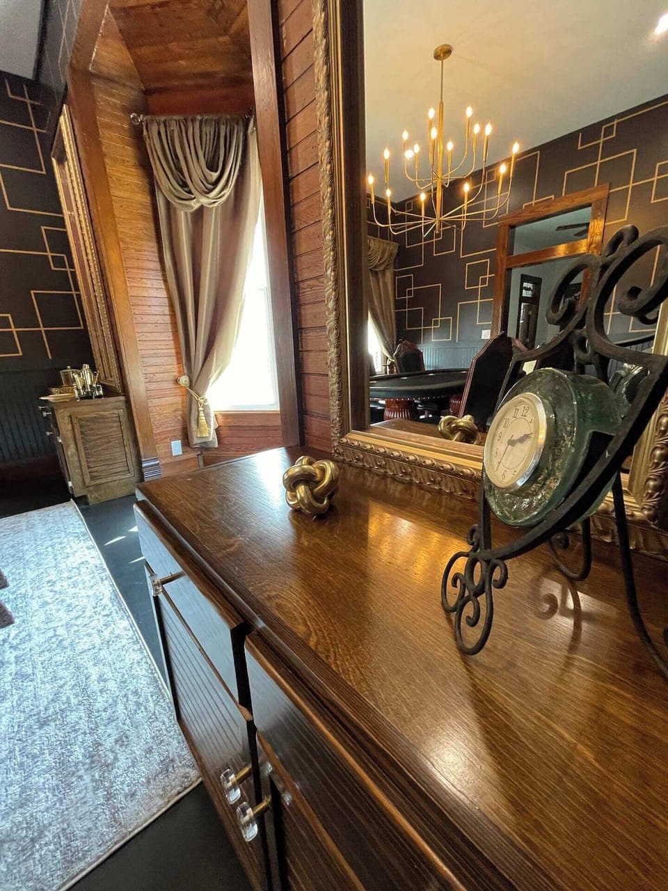 Antique details throughout