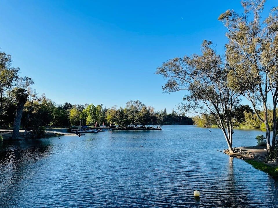 nearby Vasona Lake Park