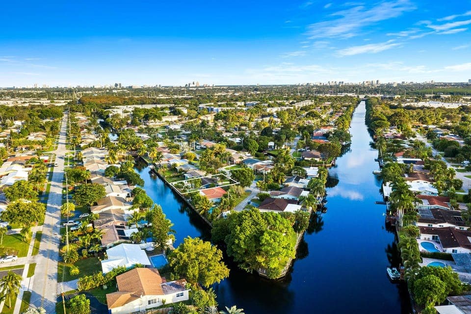 Beautiful water way views.