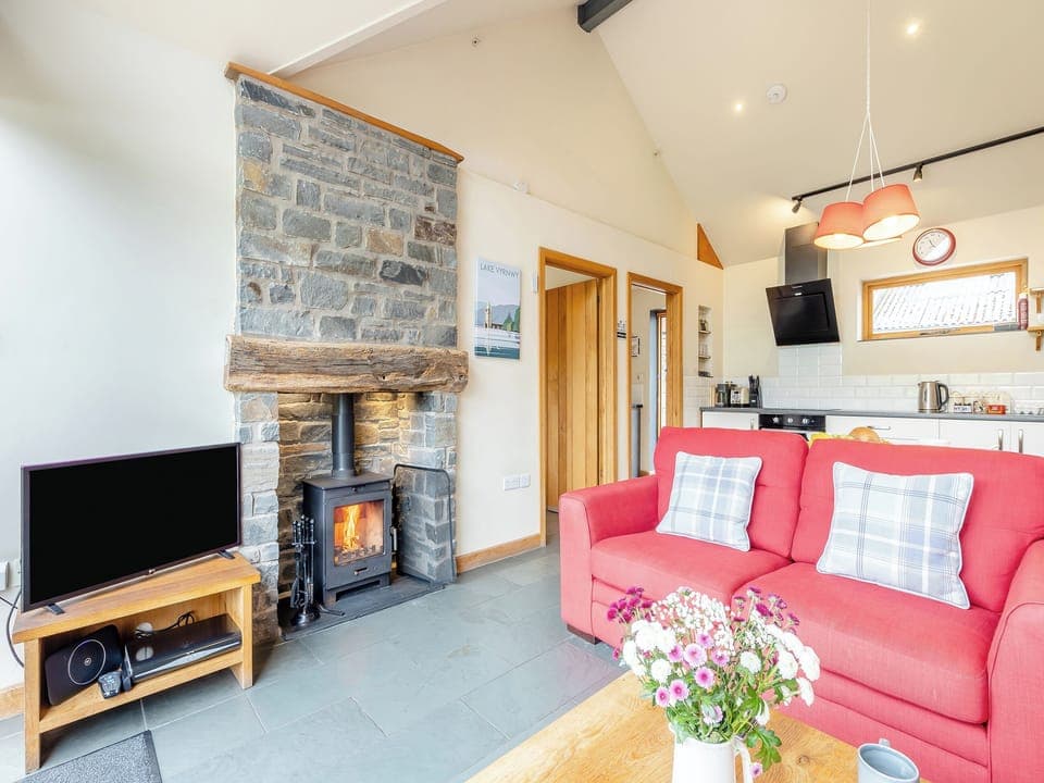 Open plan living space | Wern Ddu Cottage, Penybontfawr, near Oswestry
