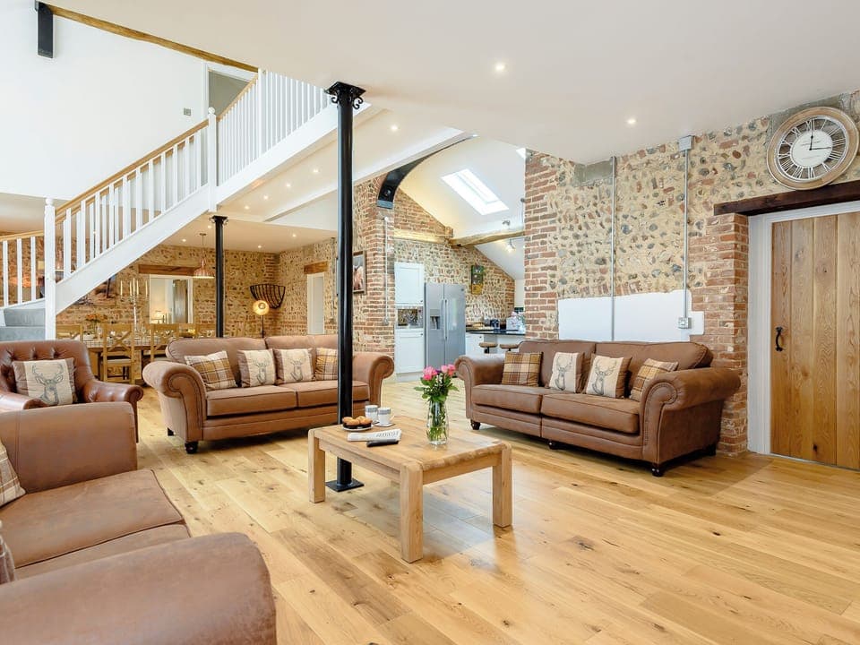 Light and airy open plan living space | Pipistrelle Barn, North Walsham