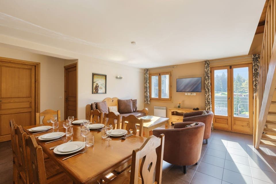 Living and dining room