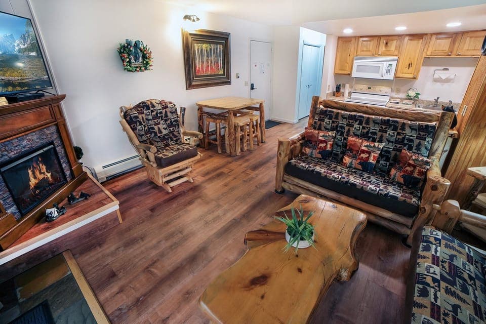 Living Room with Futons