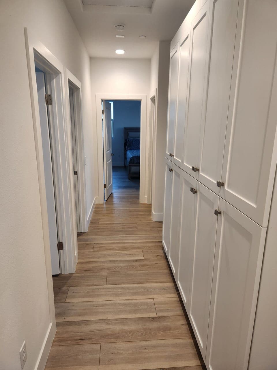 Upstairs  Hallway & Lining Closet