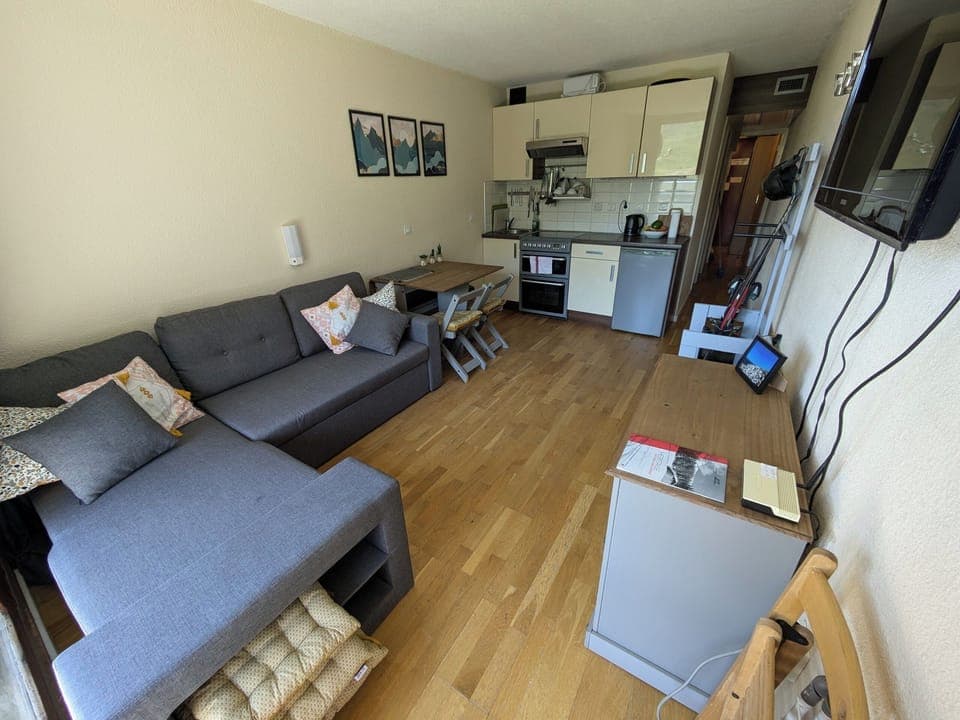 Living Area and Kitchenette