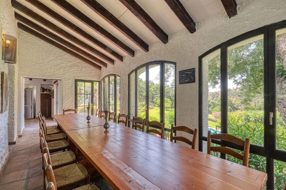 Main dinning room in Cortijo, suitable for entire group
