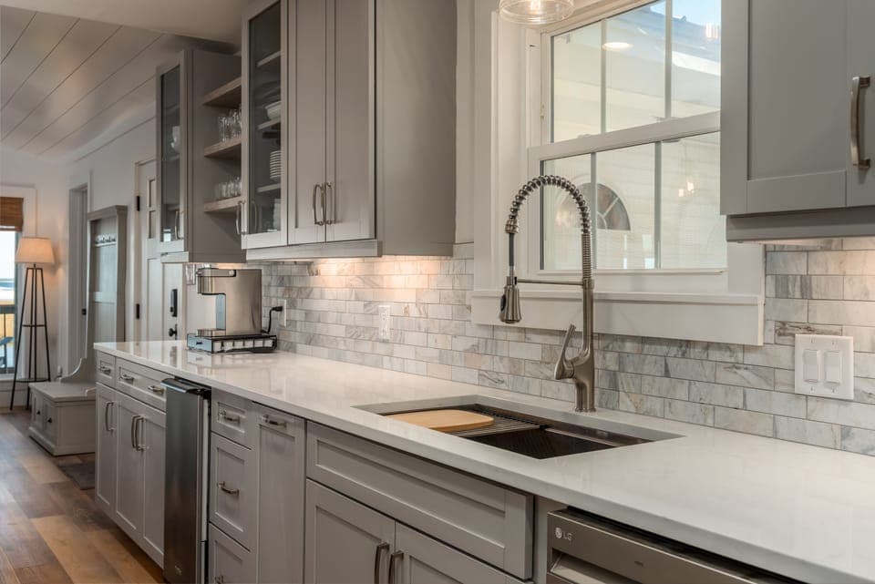 Modern Aesthetics Bayfront Bungalow Kitchen