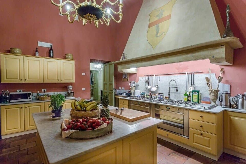 Well equipped traditional kitchen