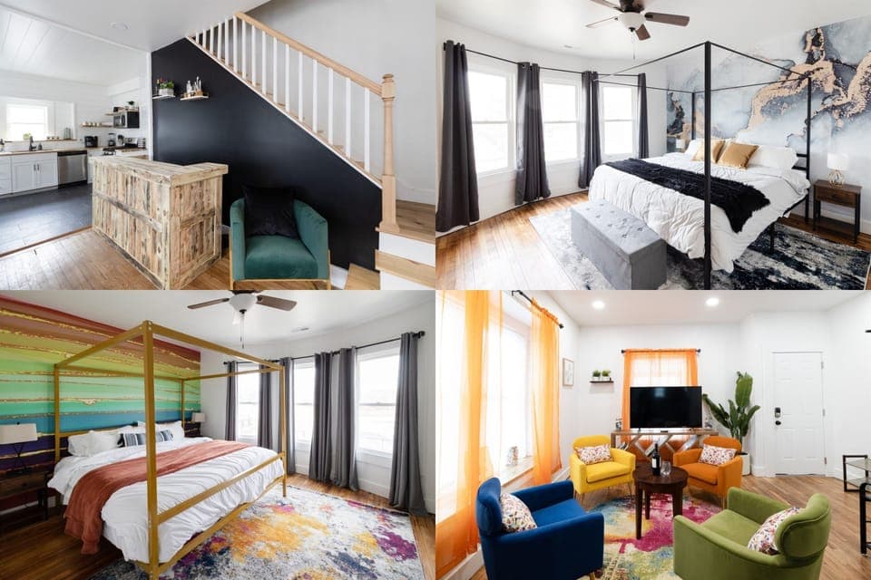 8 Bedrooms of Luxury at the Chic & Colorful Clevelanders!