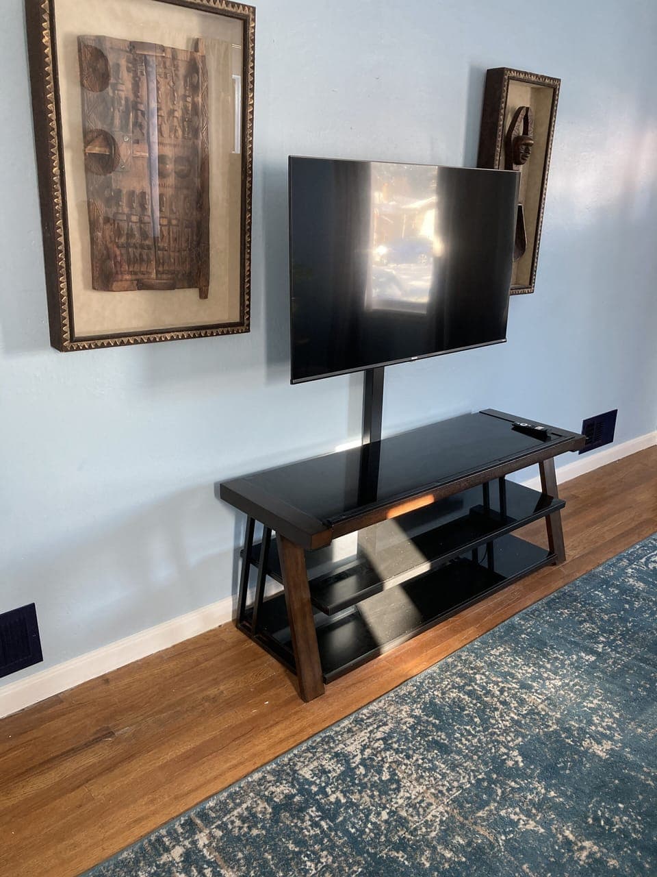 The living room
