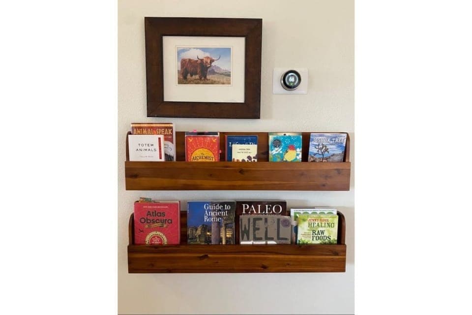 Library of a variety of fun and interesting reads.  A little bit of everything.