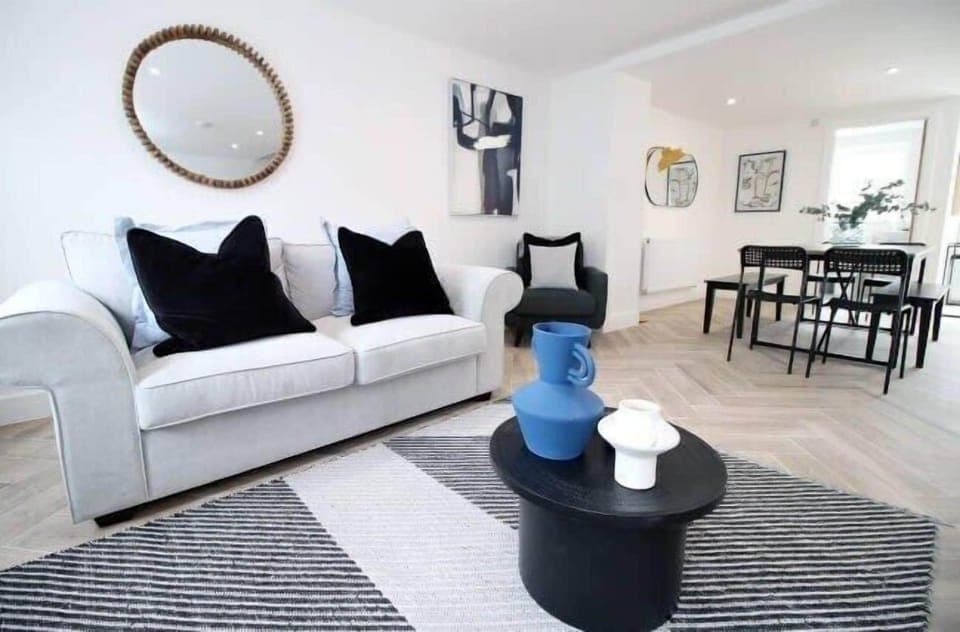 Large open plan living space