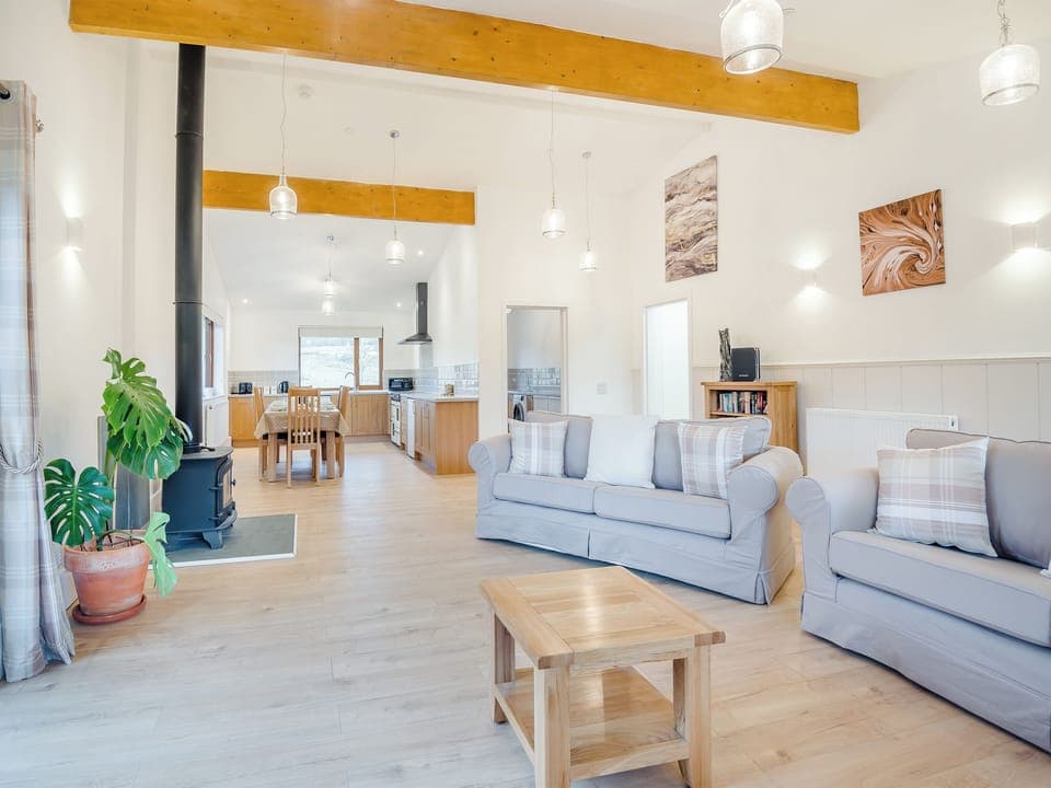 Open plan living space | Hawthorn Lodge - Mid Wales Lodges, Llandrindod Wells