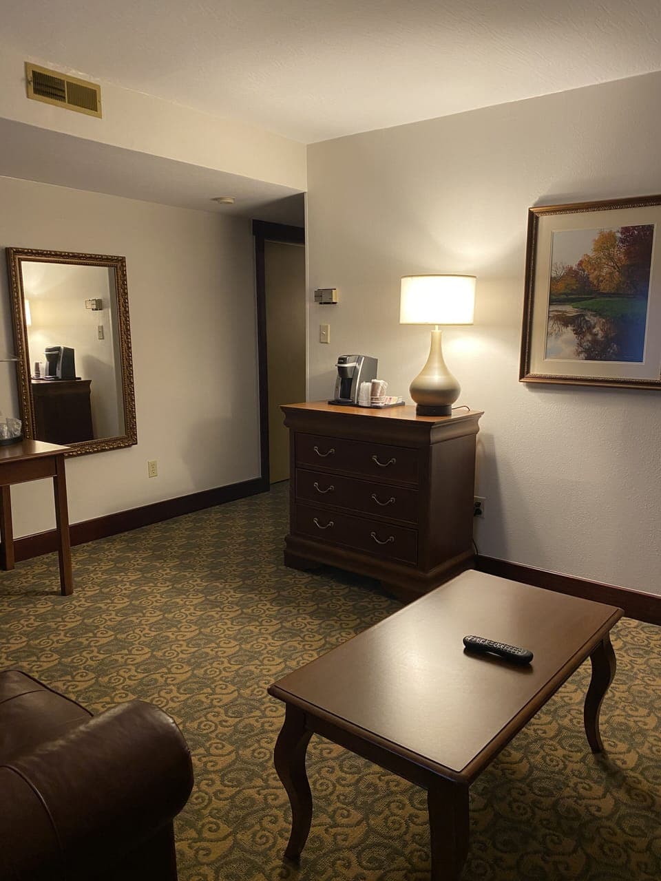 Lamp, Living Room, Furniture, Indoors, Painting