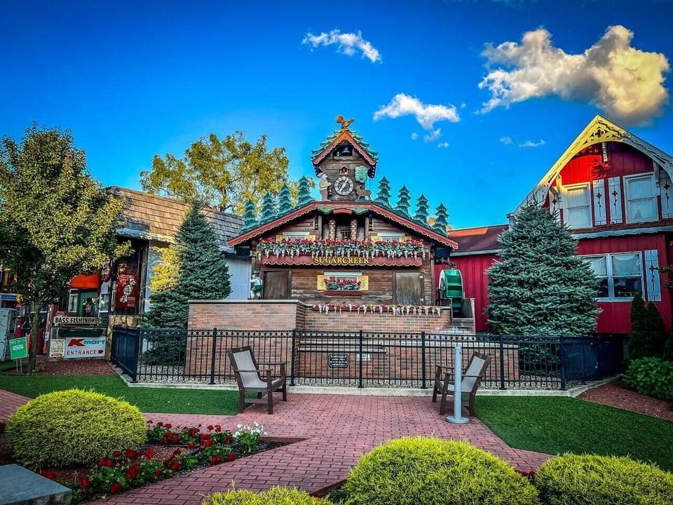 A must-see, the World's Largest Cuckoo Clock is a short walking distance away. 