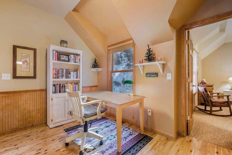 Work space for the remote worker and/or student.