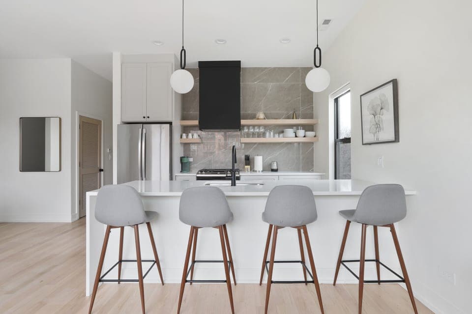 Kitchen on Top Floor