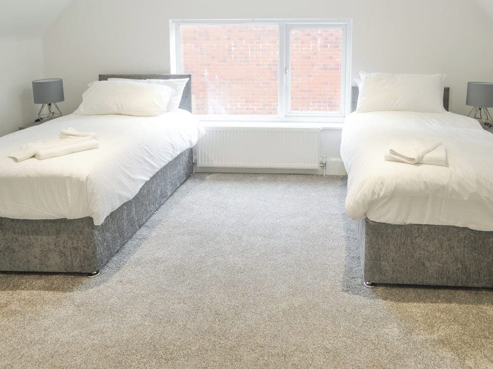 Twin bedroom | Forest Close, Benton, near Whitley Bay