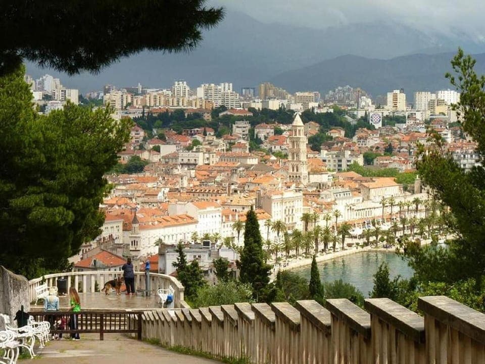 Town/city in general. VIEW FROM THE PARK FOREST MARJAN-4 km away