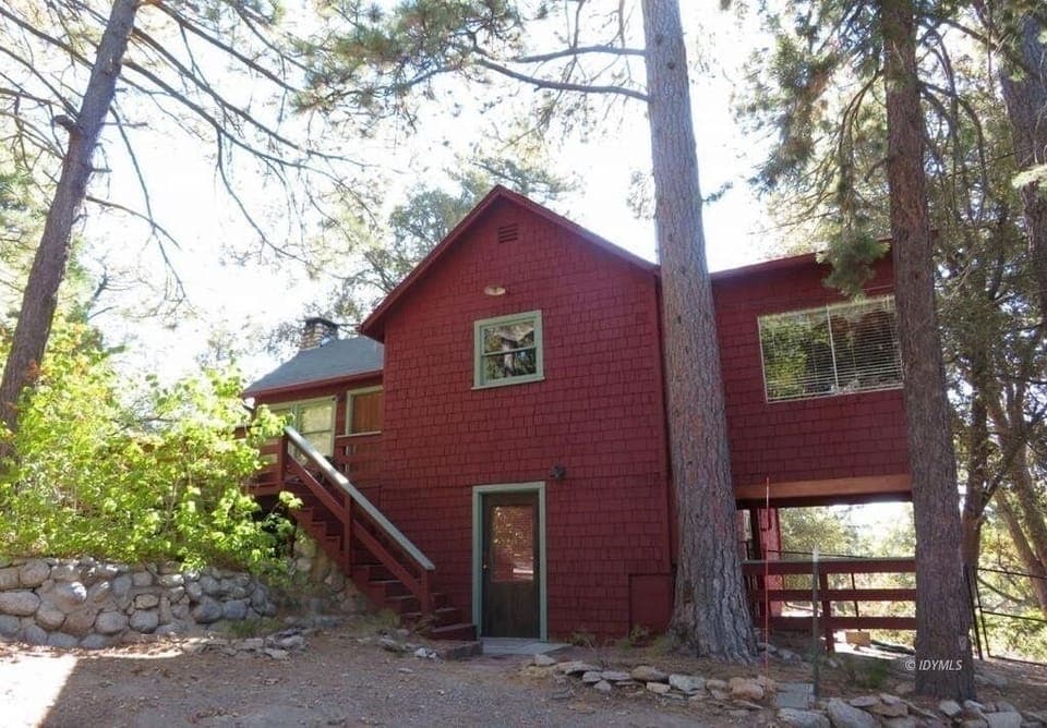 The entrance to the downstairs Cowboy Casa.