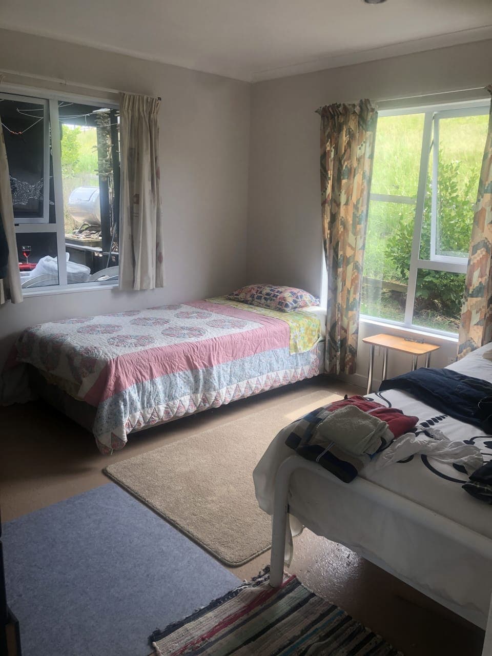 Bedroom No4, only two single beds