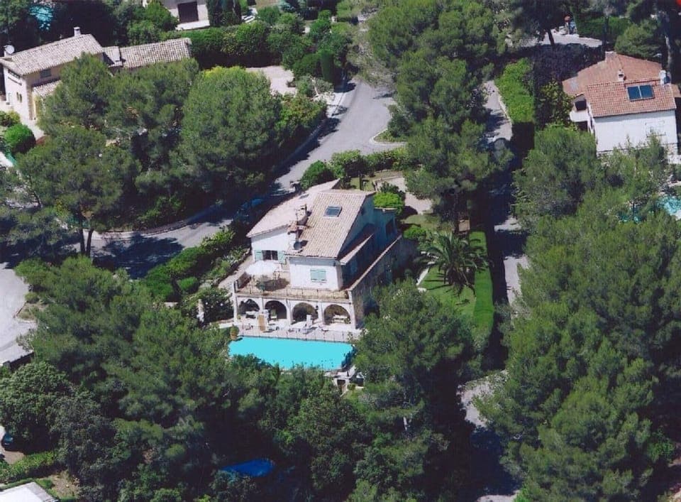 Villa aerial view
