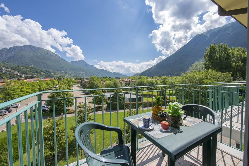 Mountain view from the balcony