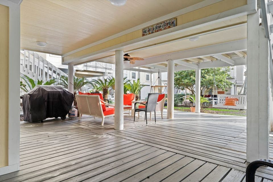 Downstairs Patio