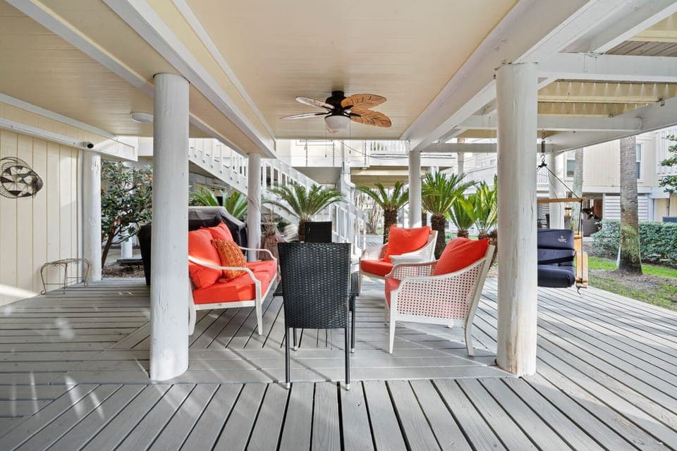 Downstairs Patio