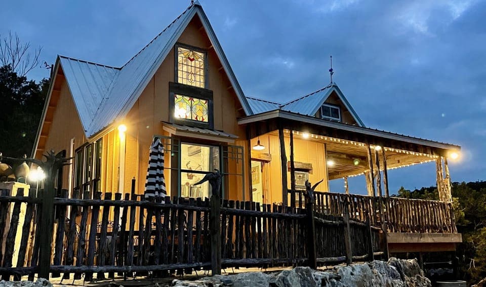 Welcome to our incredibly unique and comfy lodge. RV parking is available.