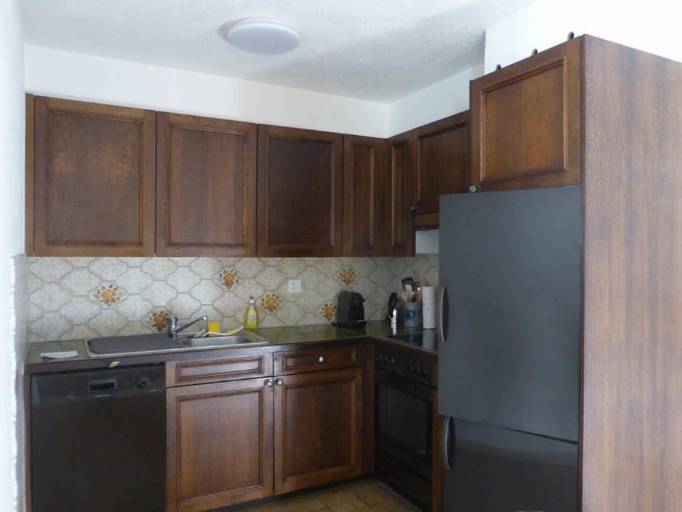 Brown, Cabinetry, Countertop, Building, Furniture, Kitchen, Wood, Kitchen Appliance, Drawer, Interior Design