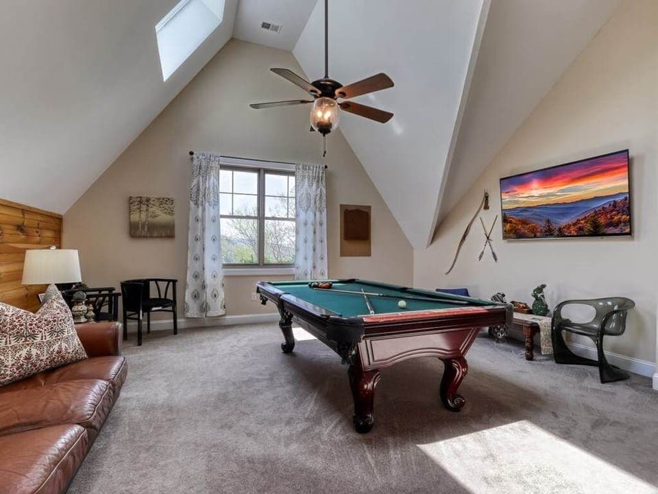 Upstairs Grand Room, With Pool Table