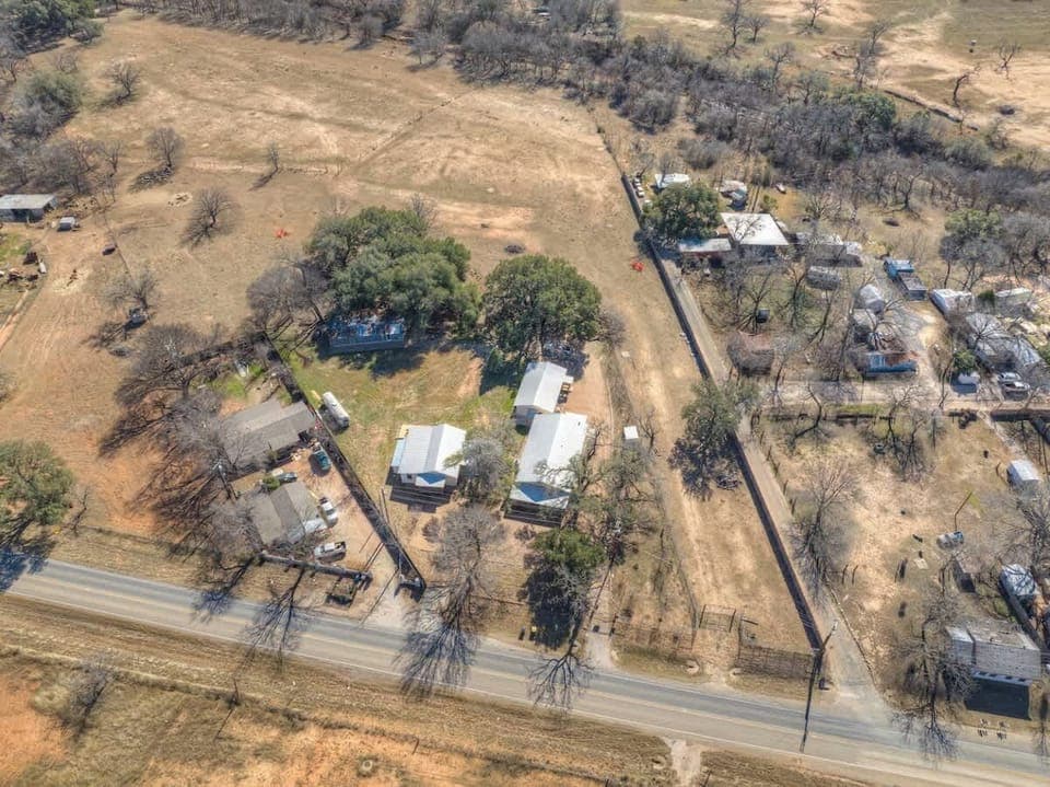 Aerial View of Olive Street Ranch