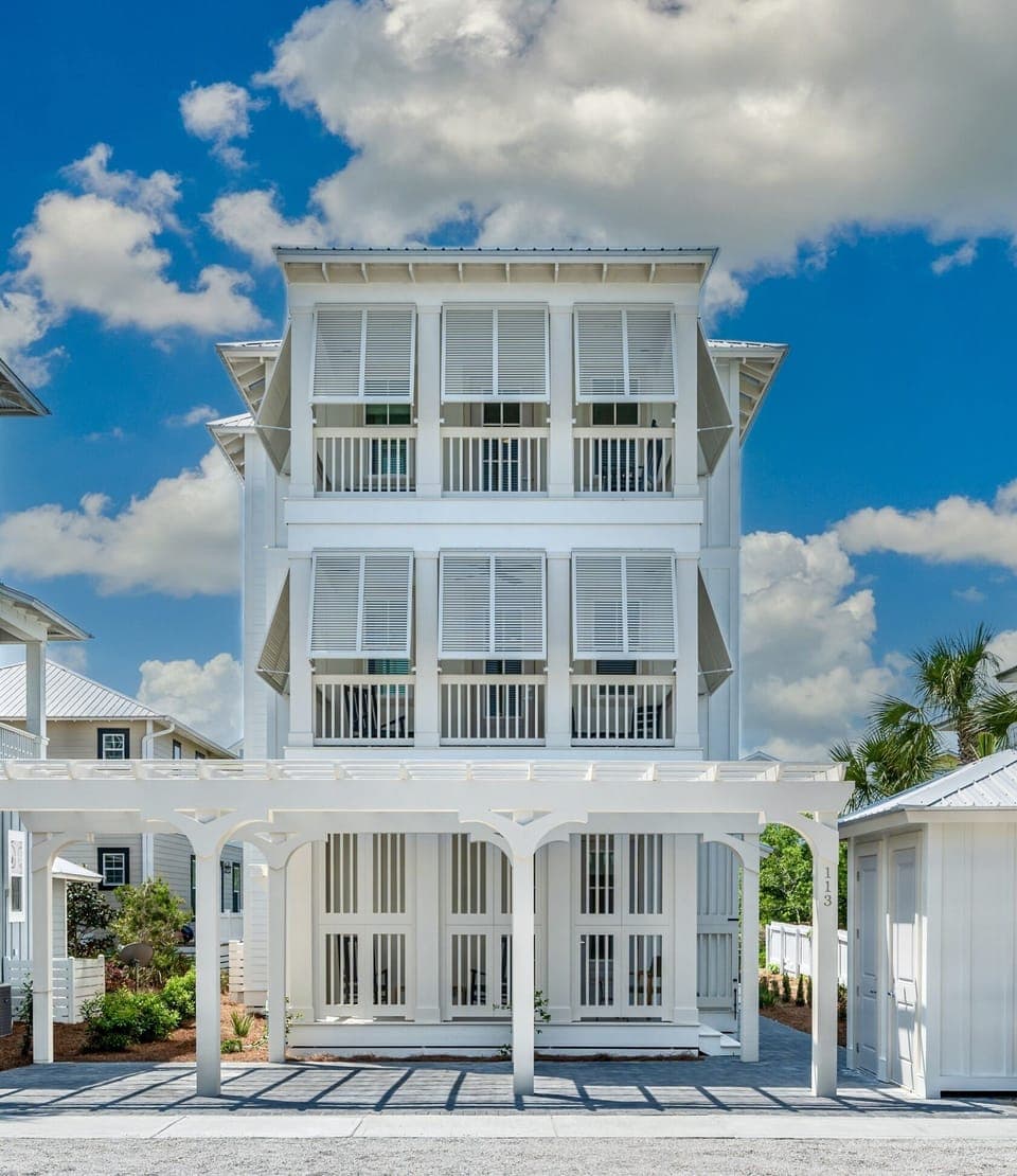 Brand new 4-bedroom house in the heart of Seacrest/Rosemary/Alys 30A Beach 