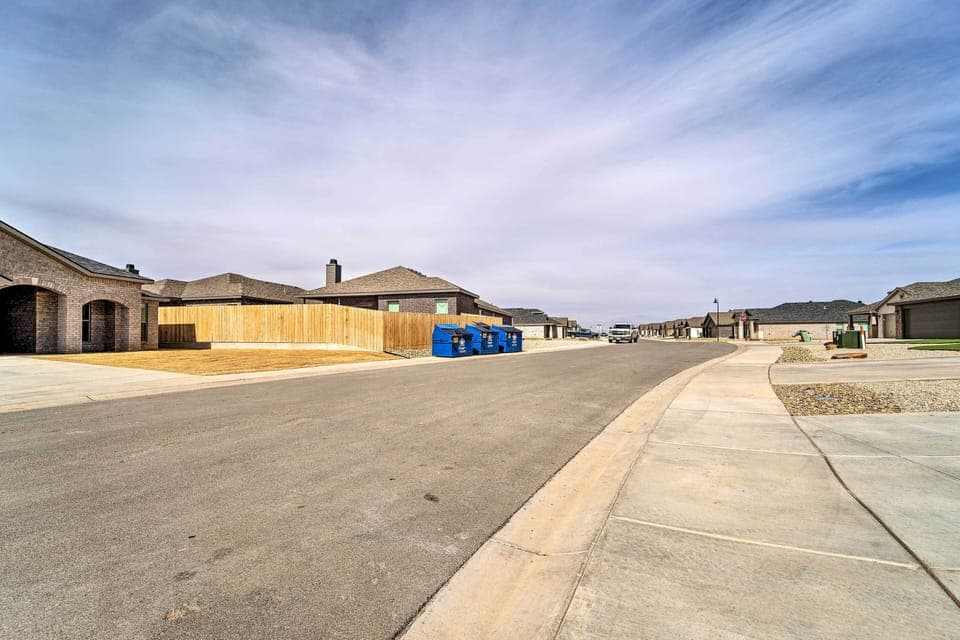 Street in Front of Home