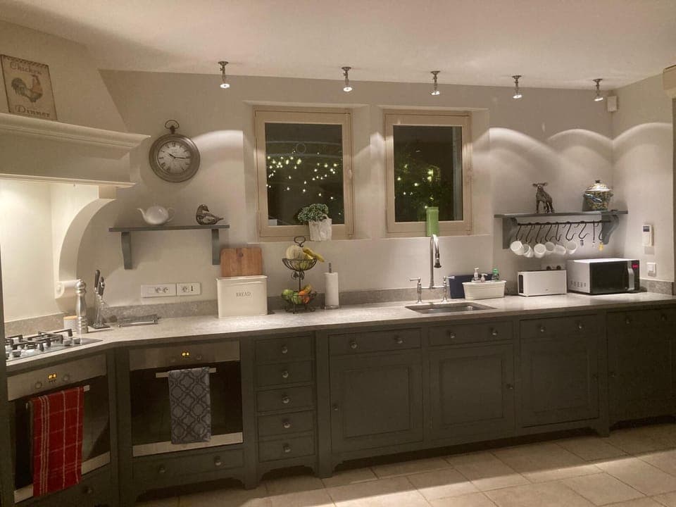 Well stocked kitchen  