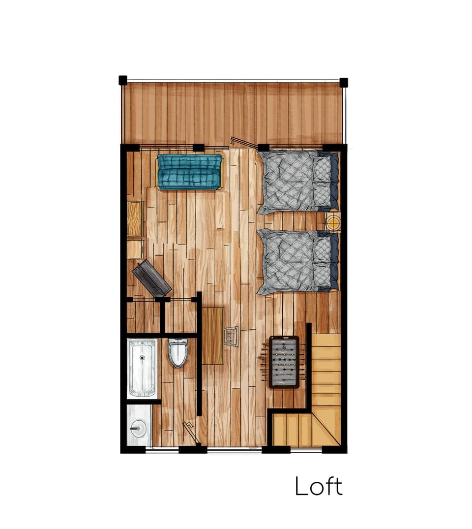 Floor Plan of 3rd Level