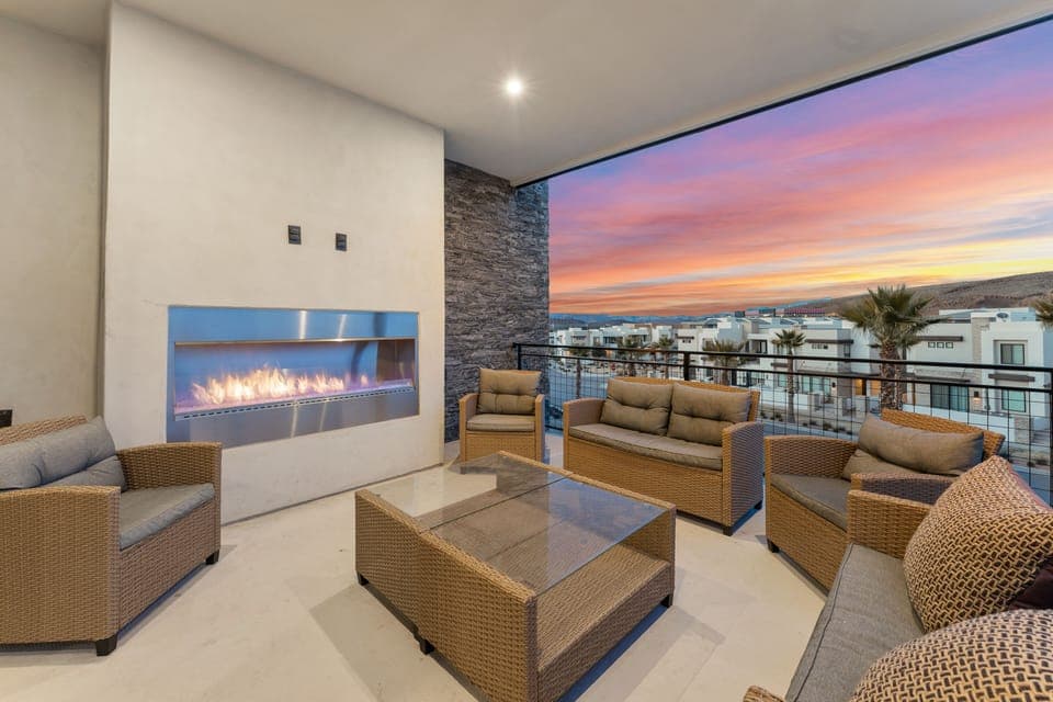 Private Outdoor Seating Area