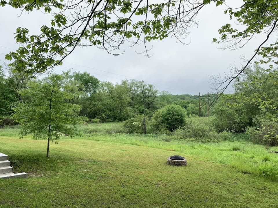 Fire pit. Firewood included!