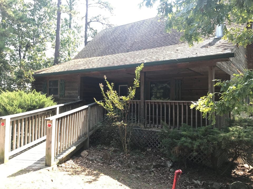 Cottage, House, Outdoors, Shelter, Handrail