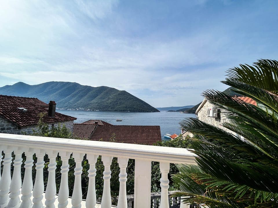 View of the bay from terrace