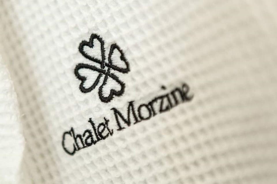 Fluffy towels and dressing gowns are provided